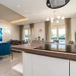 Vila Front With Heated Pool, Jacuzzi, Fantastic View, The Sound Of The Waves - By Traveler Tourist Agency Krk Id 2404