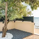 Front With Heated Pool, Jacuzzi, Fantastic View, The Sound Of The Waves - By Traveler Tourist Agency Krk Id 2404 Vila Privlaka (Zadar)